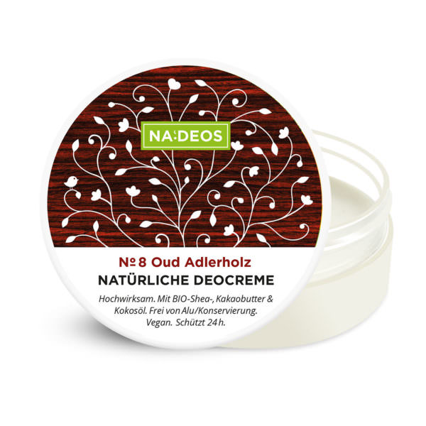 Natürliche Deocreme Na:deos Oud Adlerholz