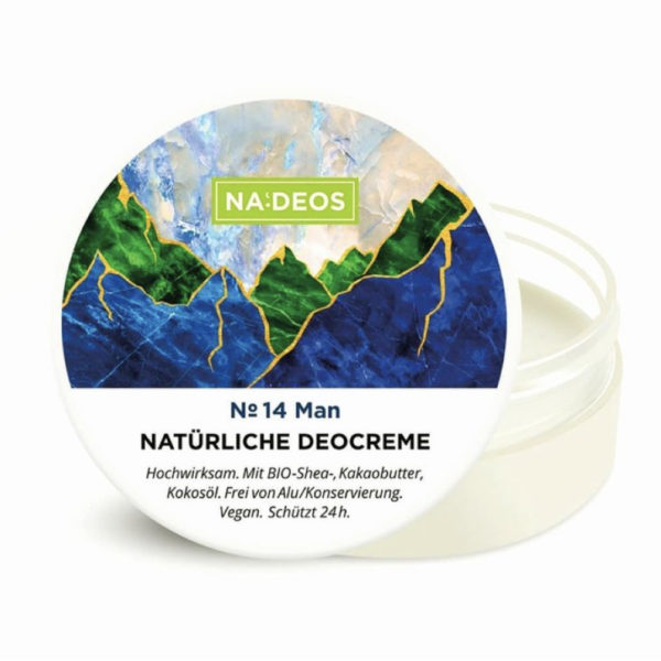 Natürliche Deocreme Nadeos Man - für Männer - Aurin Online Shop Wien Österreich