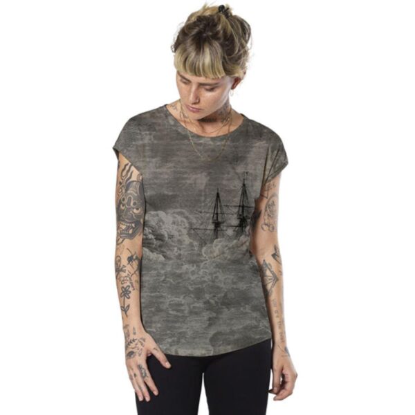 Shirt "Lost Ship" - Grey