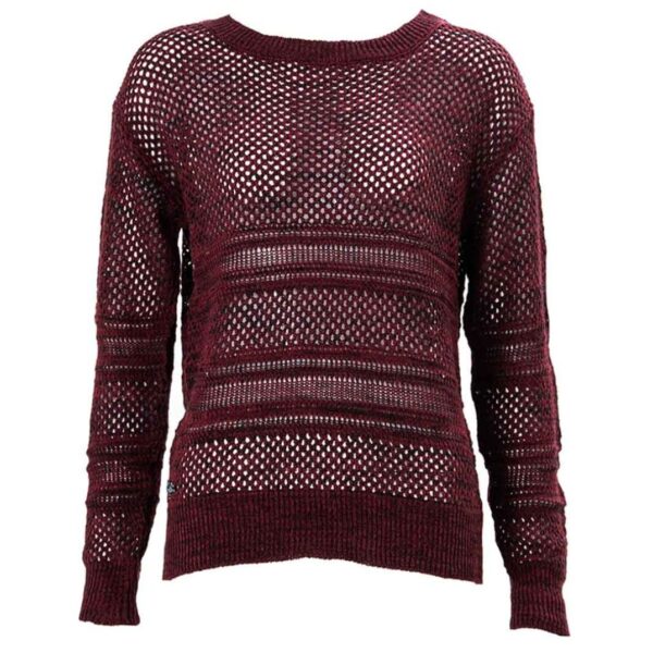 "Borealis Sweater" Hanfstrick - Tawny Red