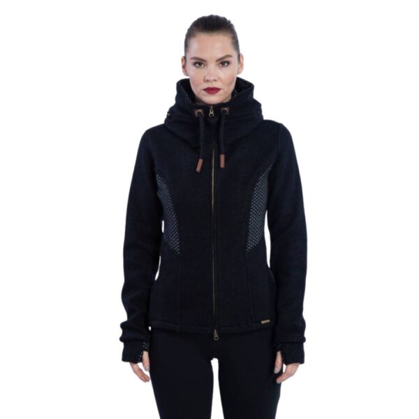 Merinojacke "Jessy" - Black