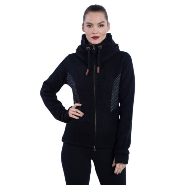 Merinojacke "Jessy" - Black