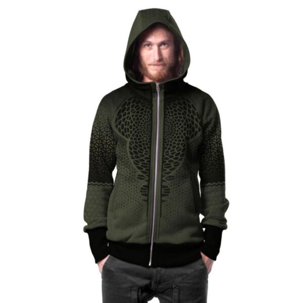 Kapuzenjacke "Mark" Oliv